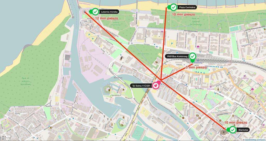 Apartamentyprzymorzu Solna 201 - W Centrum Blisko Morza Kołobrzeg Kültér fotó